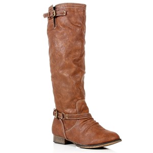 Tan Knee High Riding Boots, $19, http://www.windsorstore.com